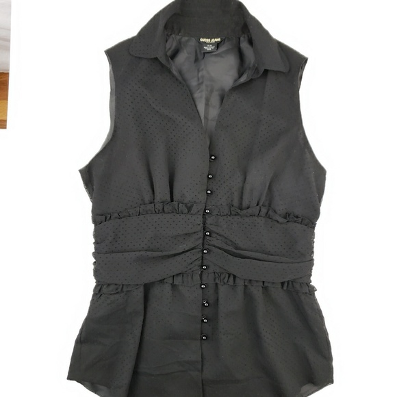 Guess Tops - Guess Jeans Sleeveless Blouse